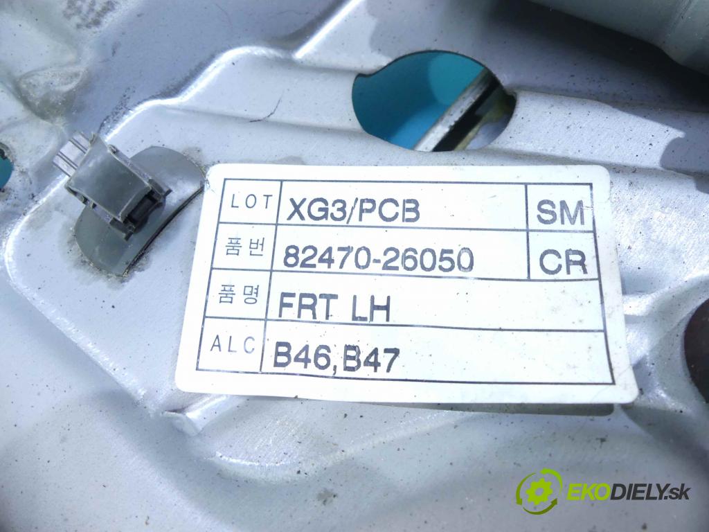 Hyundai Santa Fe 2000-2006 2.0 crdi 113 HP manual 83 kW 1991 cm3 5- mechanizmus okná predné ľavý 98810-26100
