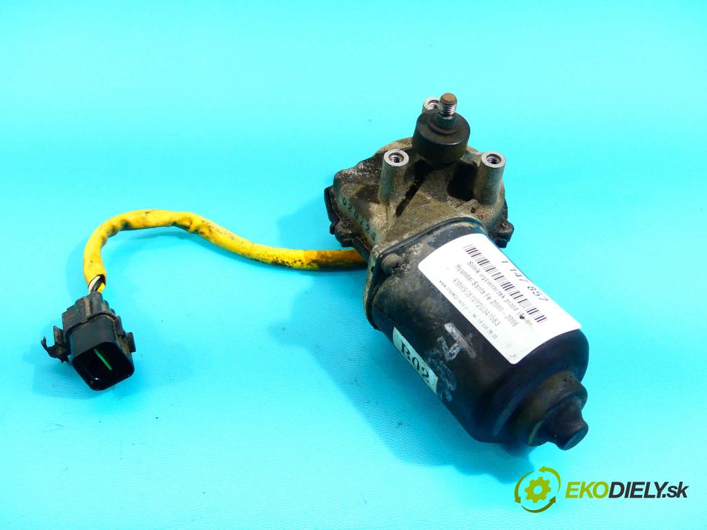 Hyundai Santa Fe 2000-2006 2.0 crdi 113 HP manual 83 kW 1991 cm3 5- motor stieračov predné 98110-26100
