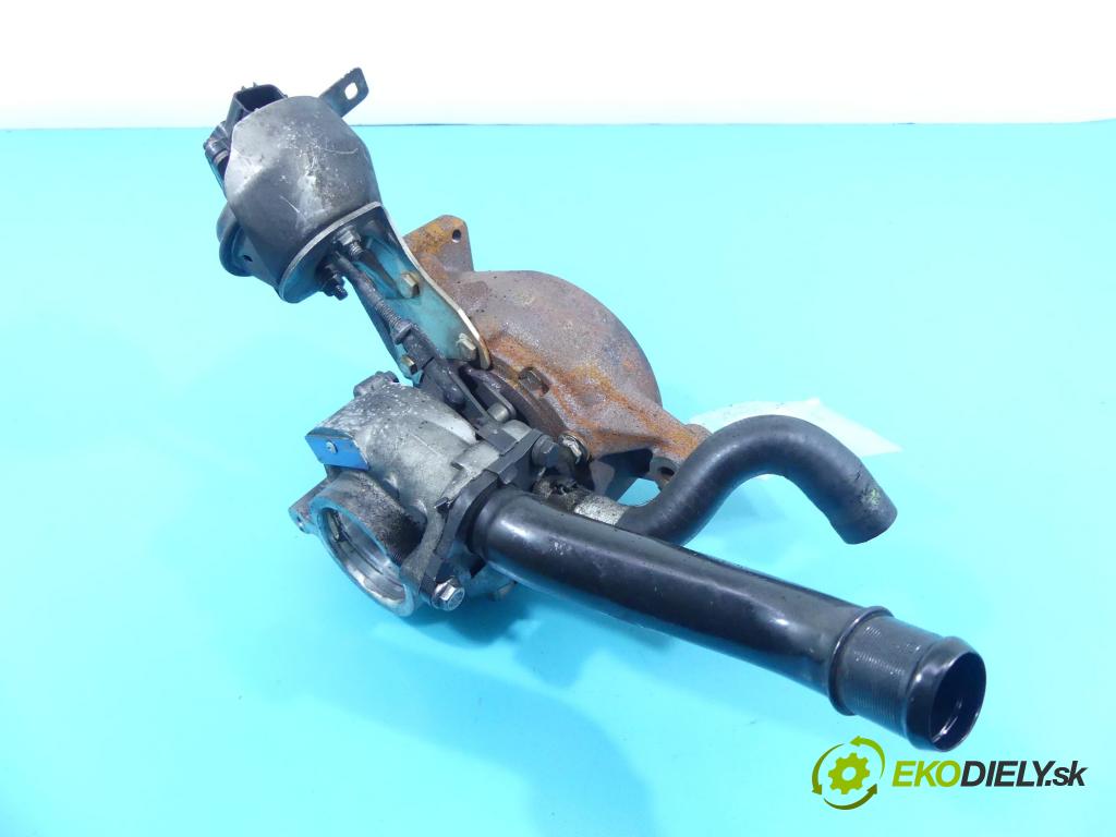 Citroen C4 I 2004-2011 2.0 hdi 136 HP manual 100 kW 1997 cm3 5- turbodúchadlo, turbo 756047-2 (Turbodúchadlá (kompletné))