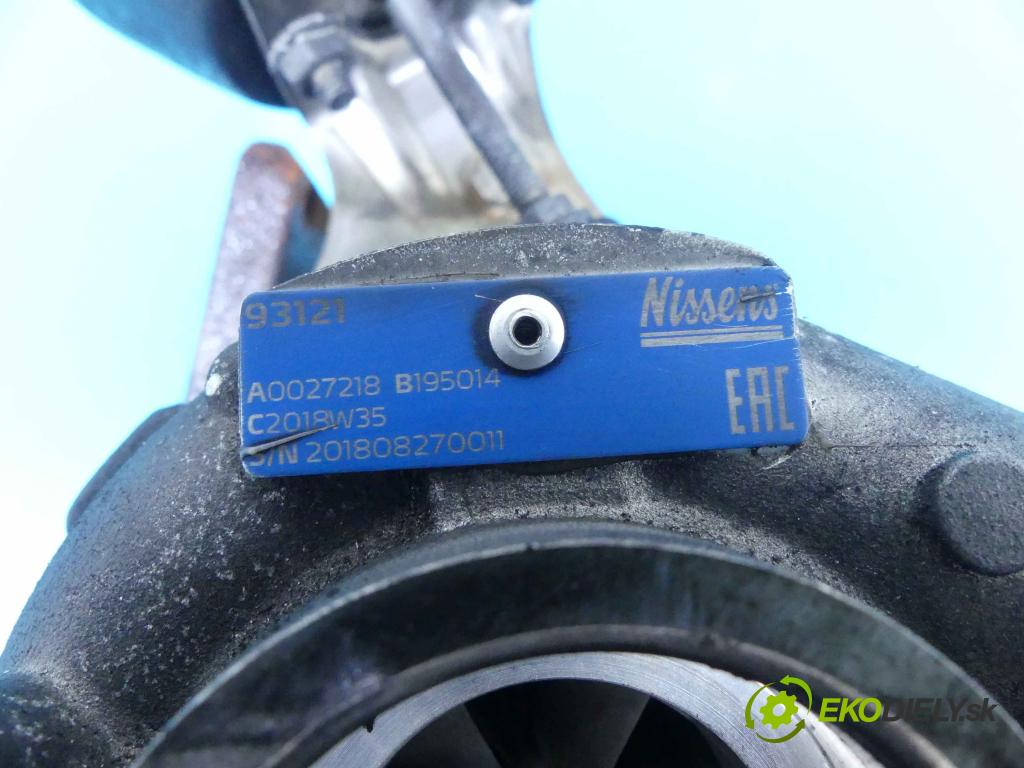 Citroen C4 I 2004-2011 2.0 hdi 136 HP manual 100 kW 1997 cm3 5- turbodúchadlo, turbo 756047-2 (Turbodúchadlá (kompletné))