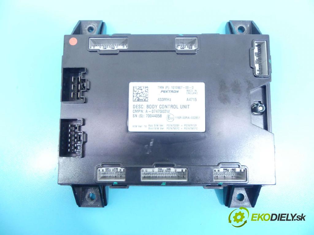 Tesla Model S 0.0b: automatic 310 kW 1 cm3 5- modul riadiaca jednotka 1010907-00-D (Ostatné)