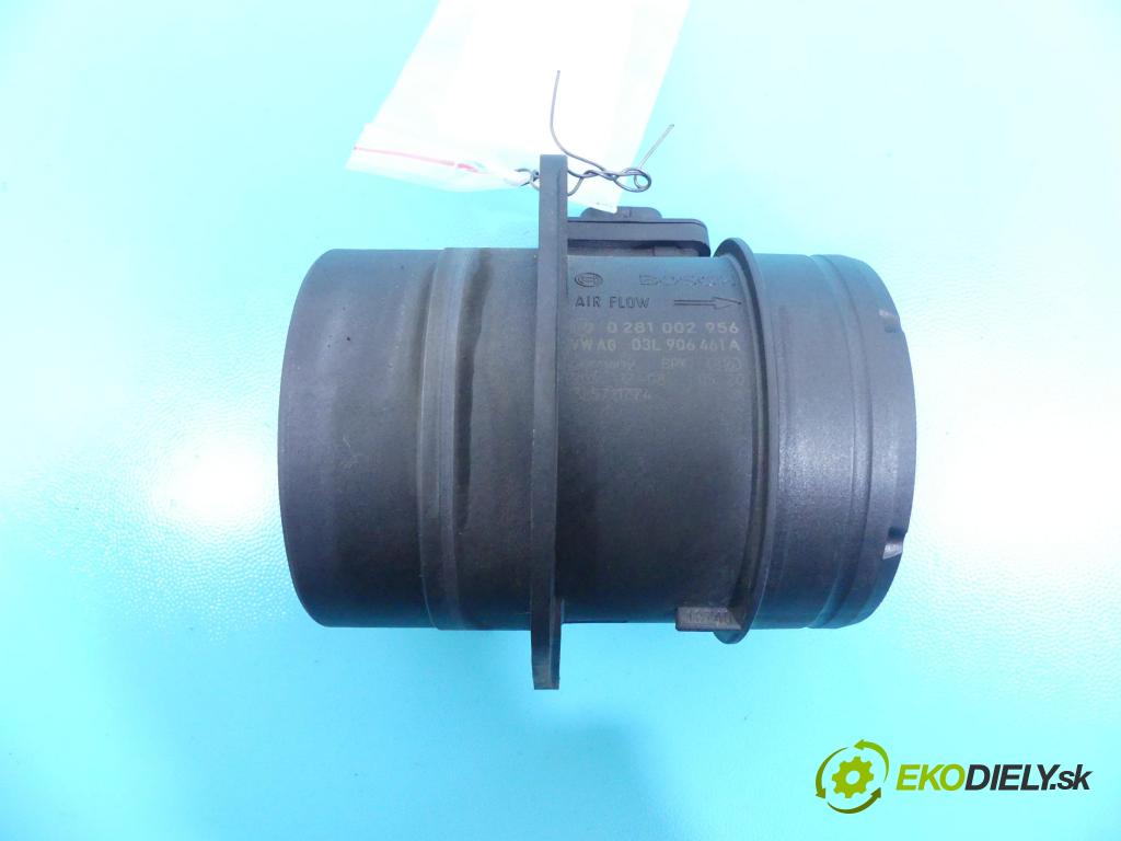 Seat Leon III 2012-2020 2.0 tdi 184hp automatic 135 kW 1968 cm3 5- průtokoměr: 0281002956 (Váhy vzduchu)