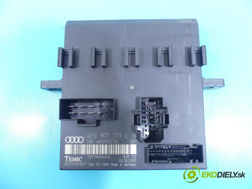 Audi A8 D3 2002-2009 4,2.0 TDI 326KM automatic 240 kW 4134 cm3 4- modul riadiaca jednotka 4E0907279L (Ostatné)
