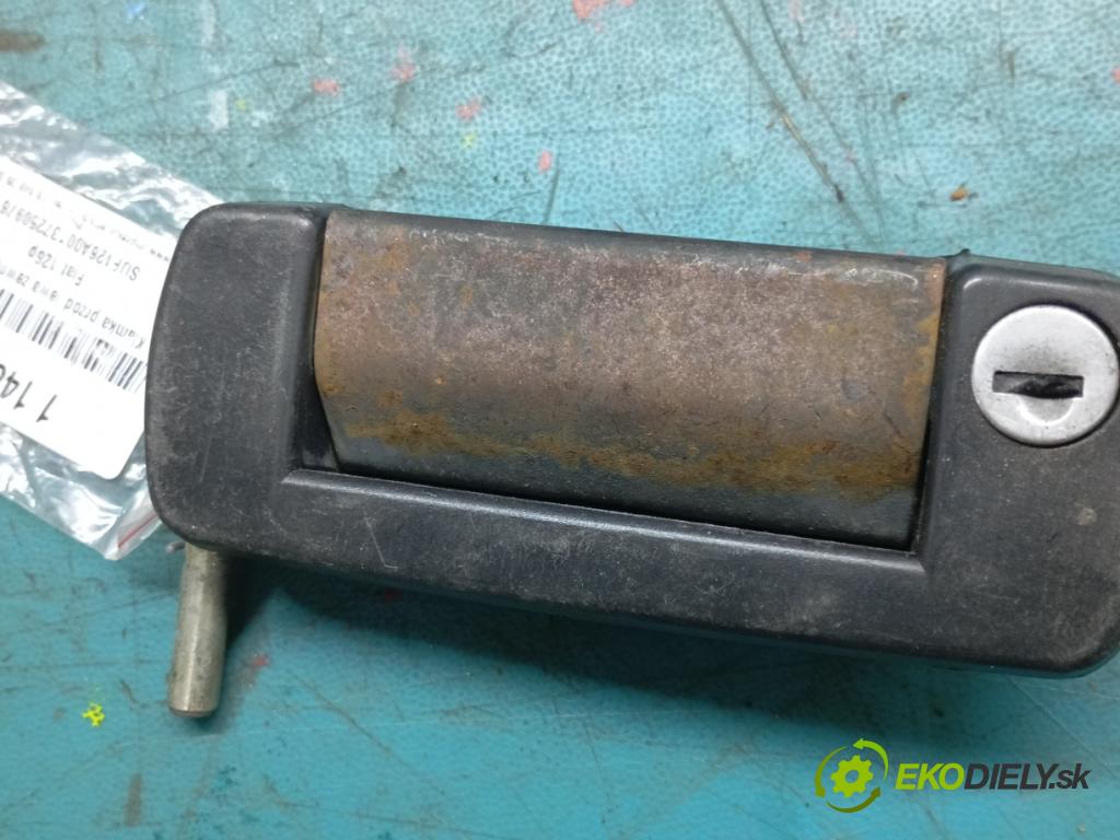 Fiat 126p 0.65b 31KM manual 23 kW 652 cm3 3- klika přední levé  (Vnější přední levá klika dveří)