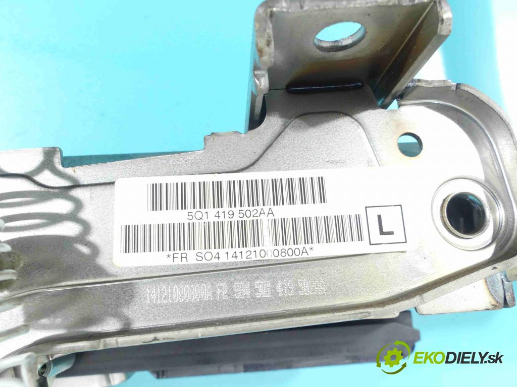 Seat Leon III 2012-2020 2.0 tdi 184hp automatic 135 kW 1968 cm3 5- Sloupec: volant 5Q1419502AA (Tyče riadenia (volantu))