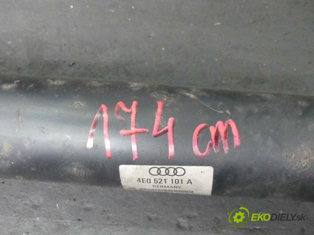 Audi A8 D3 2002-2009 4,2.0 TDI 326KM automatic 240 kW 4134 cm3 4- Hřídel: jízda: 4E0521101A (Kardaňové hriadele)
