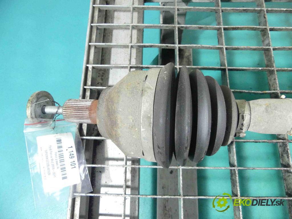 Ford Focus Mk2 2004-2011 2.0 tdci 136 HP manual 100 kW 1997 cm3 3- poloos pravé  (Poloosy)