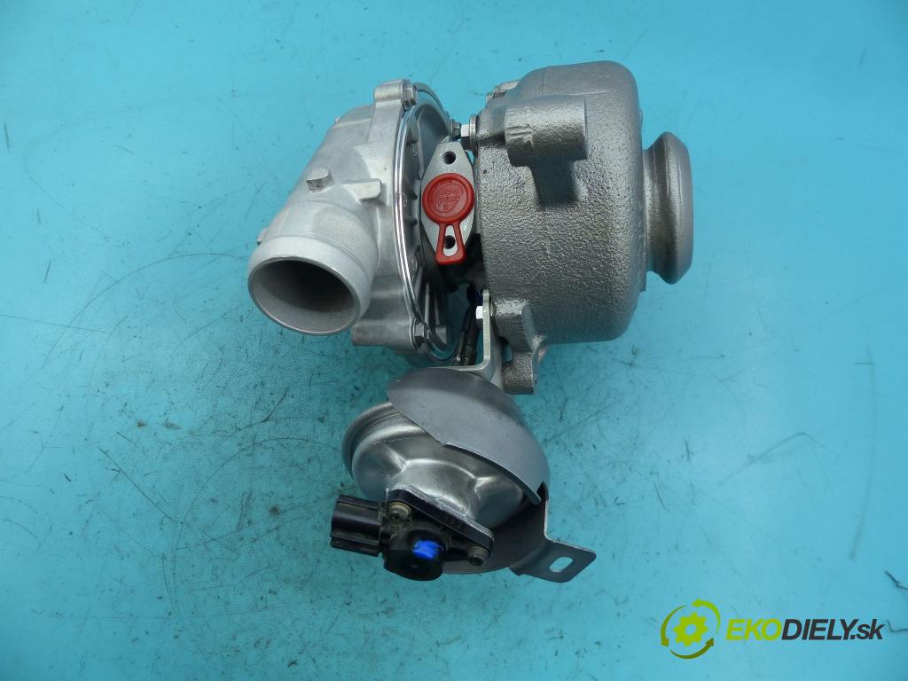 Ford Focus Mk2 2004-2011 2.0 tdci 136 HP manual 100 kW 1997 cm3 3- turbodúchadlo, turbo 753847-2 (Turbodúchadlá (kompletné))