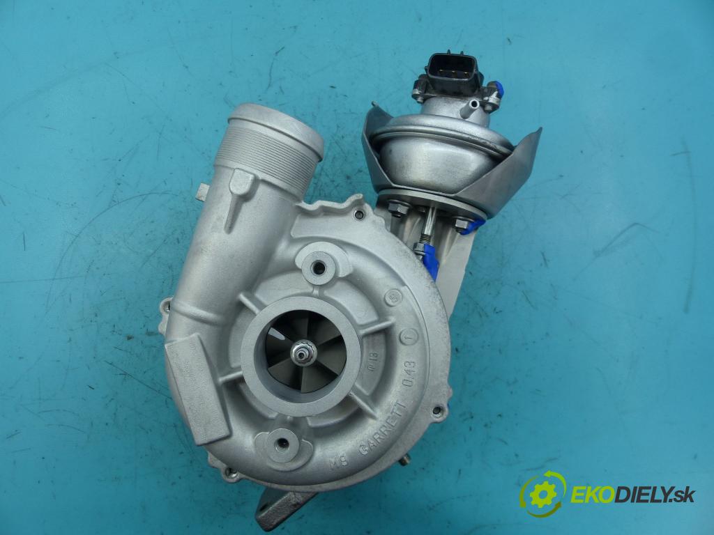 Ford Focus Mk2 2004-2011 2.0 tdci 136 HP manual 100 kW 1997 cm3 3- turbodúchadlo, turbo 753847-2 (Turbodúchadlá (kompletné))