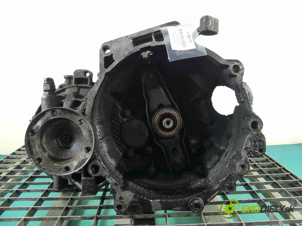 Vw Polo III 6N 1994-2001 1.4 tdi 75 HP manual 55 kW 1399 cm3 5- prevodovka stupeň,rýchlosť manual EXB