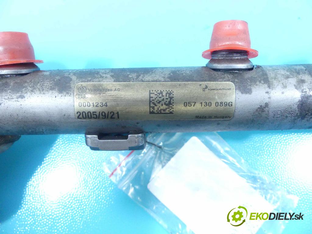 Audi A8 D3 2002-2009 4,2.0 TDI 326KM automatic 240 kW 4134 cm3 4- lišta vstrekovacia 057130089G (Vstrekovacie lišty)