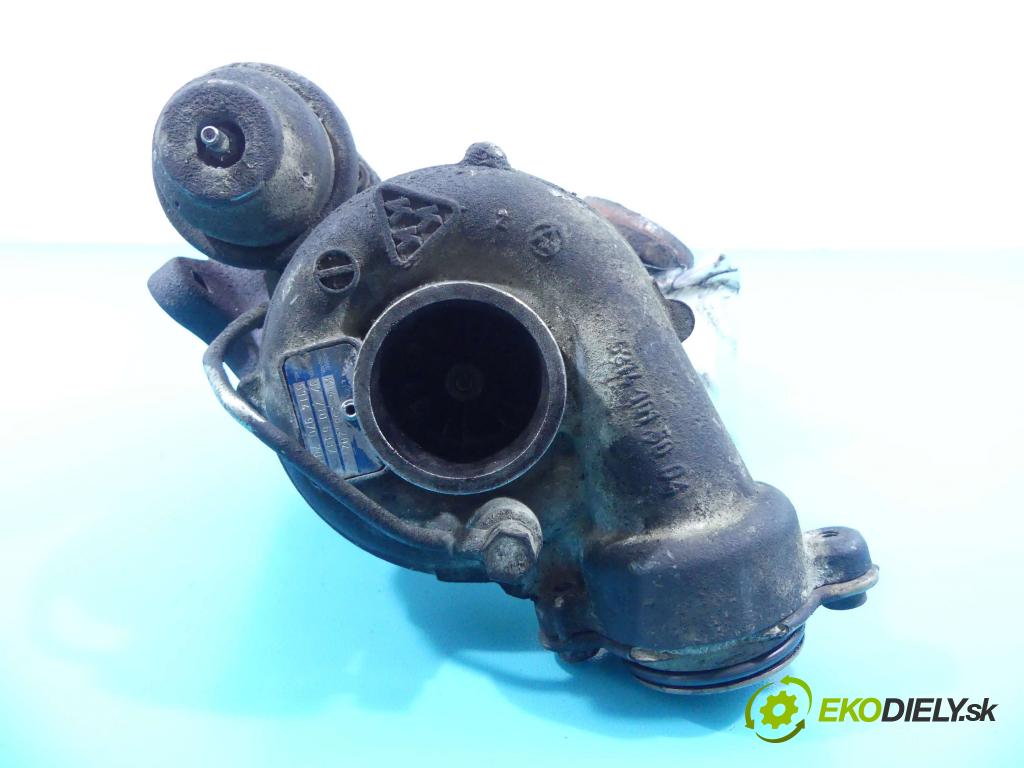 Peugeot 406 1.9 TD 90 HP manual 66 kW 1905 cm3 4- turbodúchadlo, turbo 5314970702 (Turbodúchadlá (kompletné))