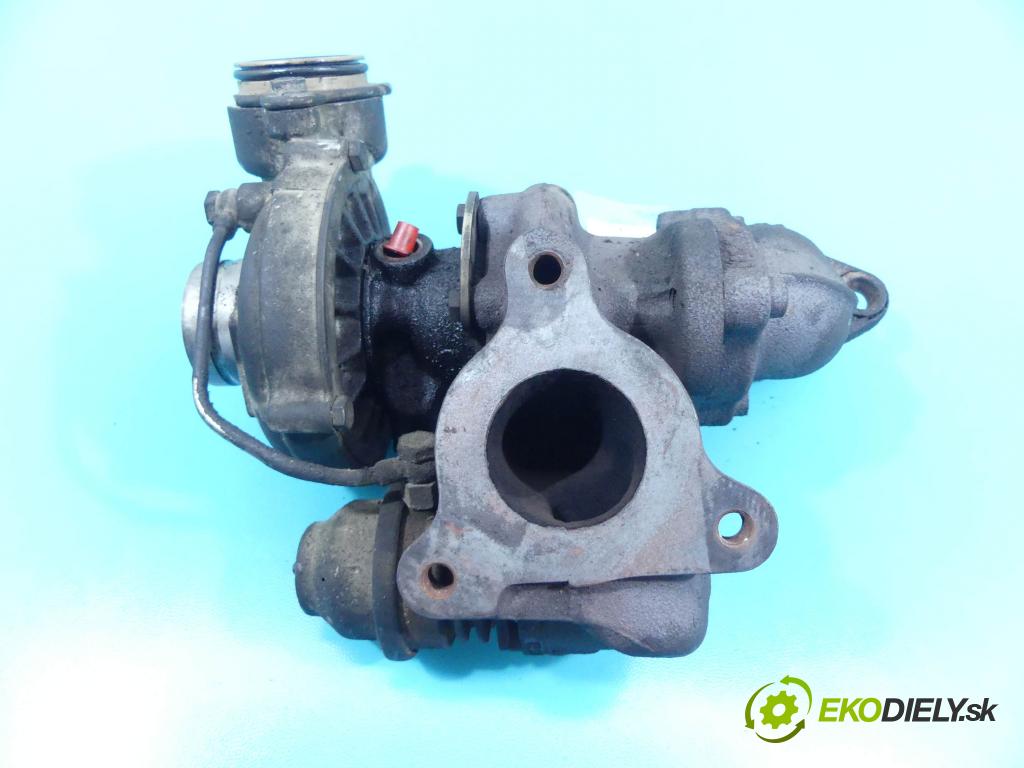 Peugeot 406 1.9 TD 90 HP manual 66 kW 1905 cm3 4- turbodúchadlo, turbo 5314970702 (Turbodúchadlá (kompletné))