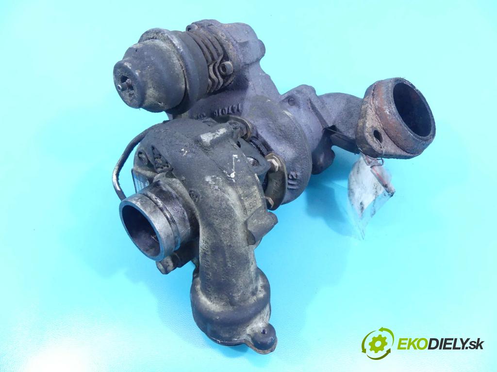 Peugeot 406 1.9 TD 90 HP manual 66 kW 1905 cm3 4- turbodúchadlo, turbo 5314970702 (Turbodúchadlá (kompletné))