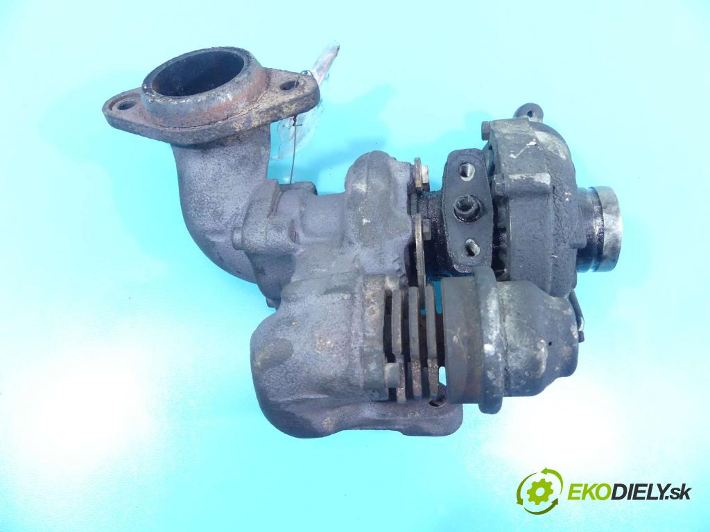 Peugeot 406 1.9 TD 90 HP manual 66 kW 1905 cm3 4- turbodúchadlo, turbo 5314970702 (Turbodúchadlá (kompletné))