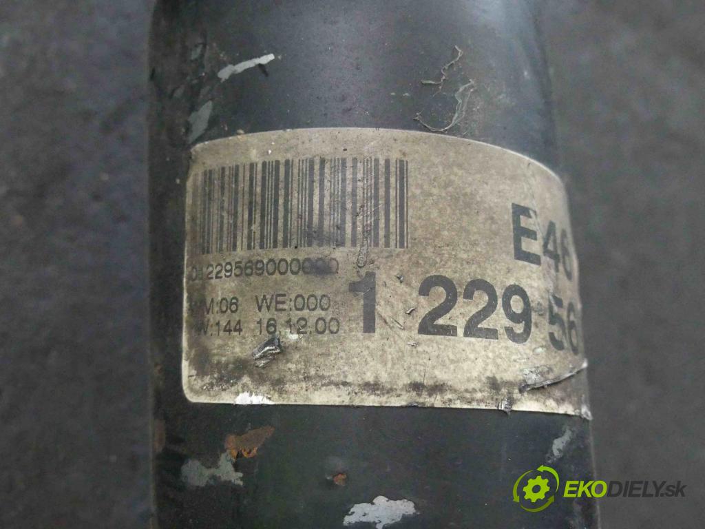 Bmw 3 E46 1998-2007 2.0d 136 HP manual 100 kW 1951 cm3 4- Hřídel: jízda: 1229569 (Kardaňové hriadele)