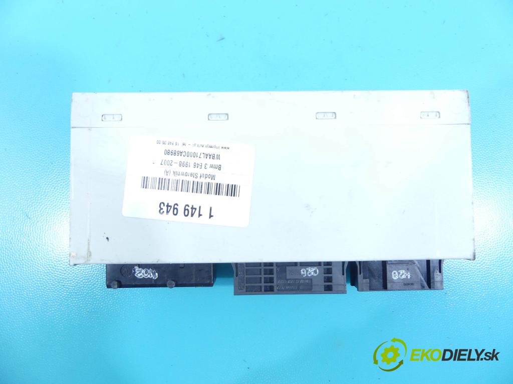 Bmw 3 E46 1998-2007 2.0d 136 HP manual 100 kW 1951 cm3 4- modul riadiaca jednotka 6907661 (Ostatné)