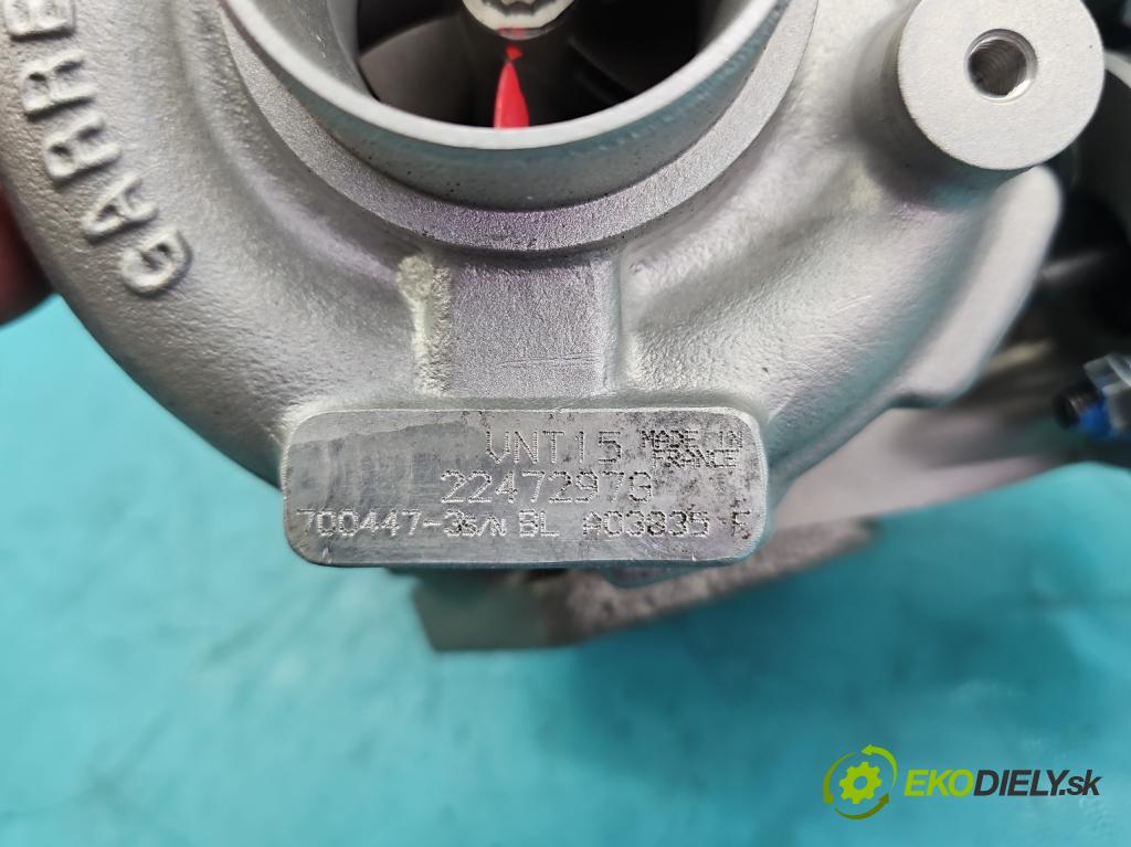 Bmw 3 E46 1998-2007 2.0d 136 HP manual 100 kW 1951 cm3 4- turbodúchadlo, turbo repasovaná 700447-3