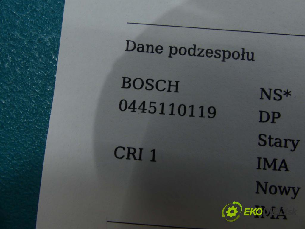Fiat Stilo 1.9 jtd 116 HP manual 85 kW 1910 cm3 3- vstrek 0445110119 (Vstrekovače)