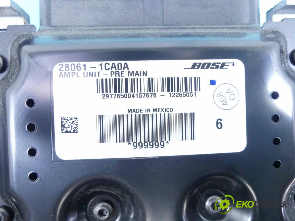 Infiniti FX II 2008-2017 3.0 D V6 238HP automatic 175 kW 2993 cm3 5- Zesilovač: 28061-1CA0A (Zosilňovače)