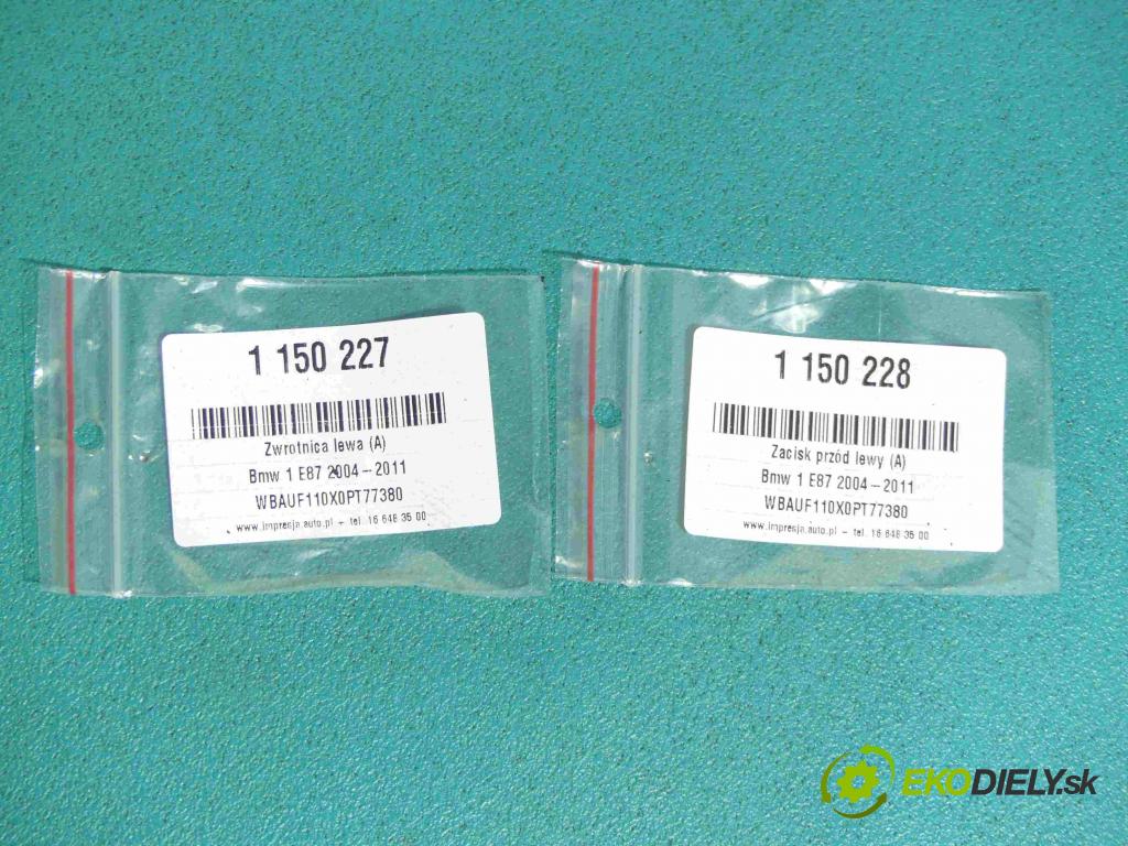 Bmw 1 E87 2004-2011 1.6 16V 116 HP manual 85 kW 1596 cm3 5- brzdič predné ľavý (Ostatné)