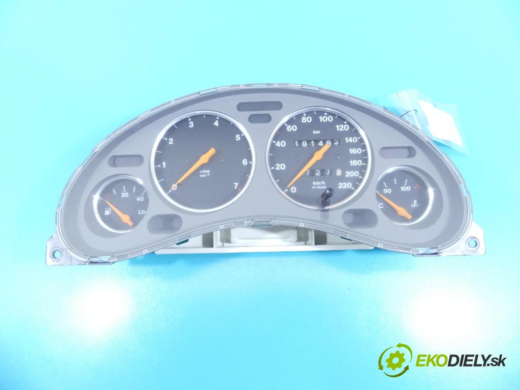 Opel Tigra A 1994-2001 1.4 16v 90 hp manual 66 kW 1389 cm3 3- Přístrojová deska  (Přístrojové desky, displeje)