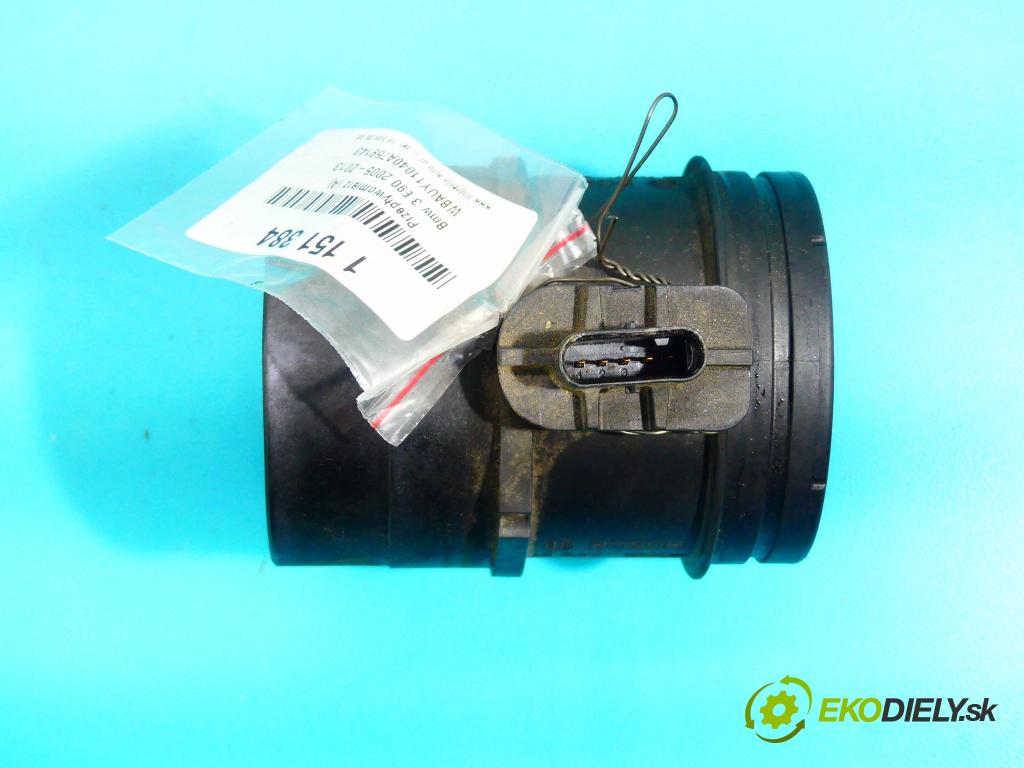 Bmw 3 E90 2005-2013 2.0d 184hp automatic 135 kW 1995 cm3 5- průtokoměr: 0281006093 (Váhy vzduchu)