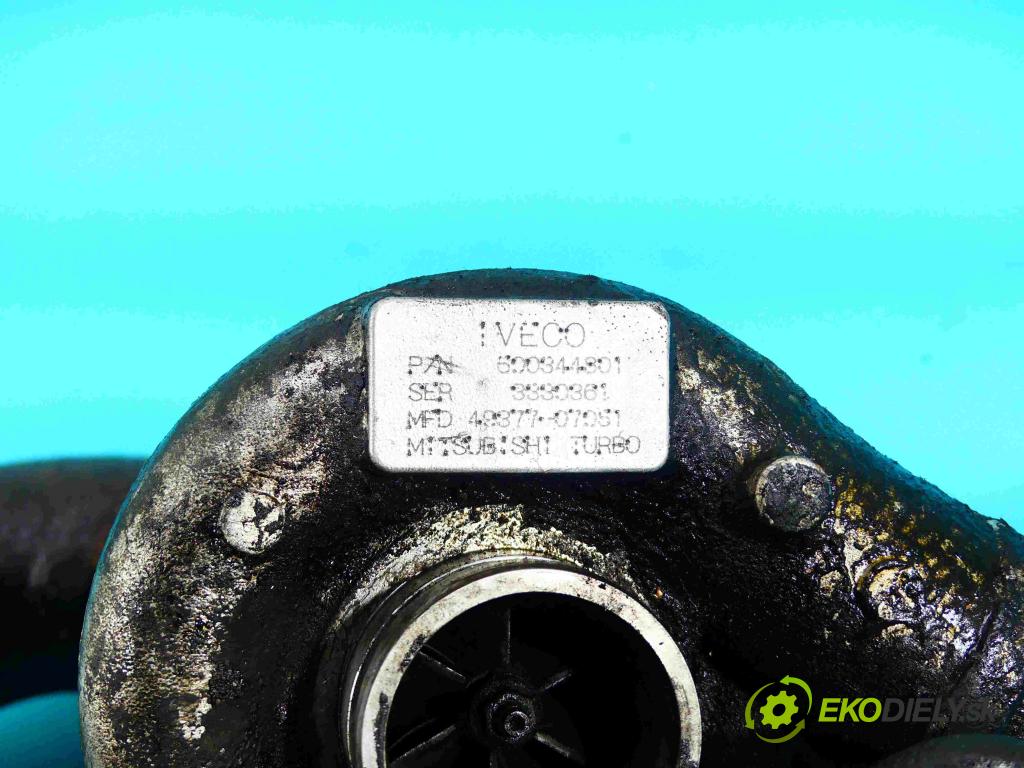 Citroen Jumper I 1994-2006 2.8 hdi 128 HP manual 94 kW 2800 cm3 5- turbodúchadlo, turbo 49377-07051 (Turbodúchadlá (kompletné))