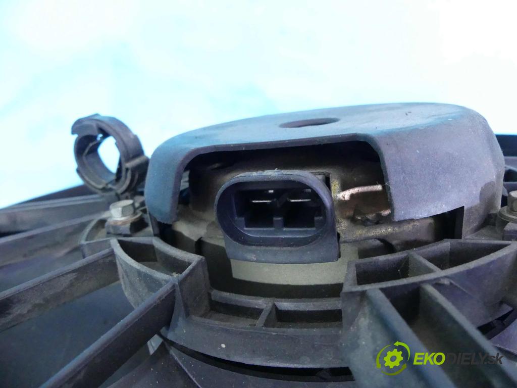 Dacia Logan I 2005-2014 1.6 87 HP manual 64 kW 1598 cm3 4- Ventilátor chladiča 8200293391D