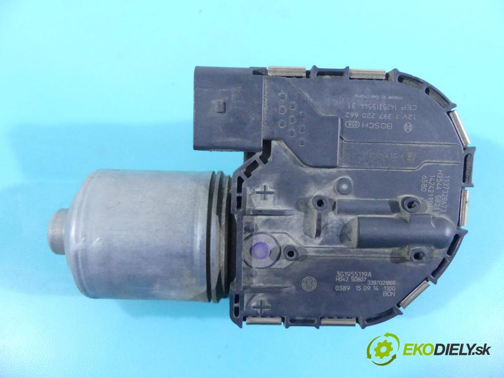 Vw Passat B8 2014 - 2.0 tdi 150 HP automatic 110 kW 1968 cm3 5- motor stieračov predné 3G1955119A