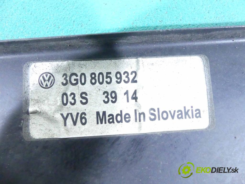 Vw Passat B8 2014 - 2.0 tdi 150 HP automatic 110 kW 1968 cm3 5- pas predný 3G0805932 (Výstuhy predné)