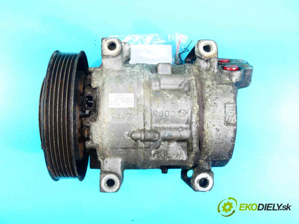 Fiat Stilo 1.9 jtd 116 HP manual 85 kW 1910 cm3 5- čerpadlo klimatizácie 447220-8642