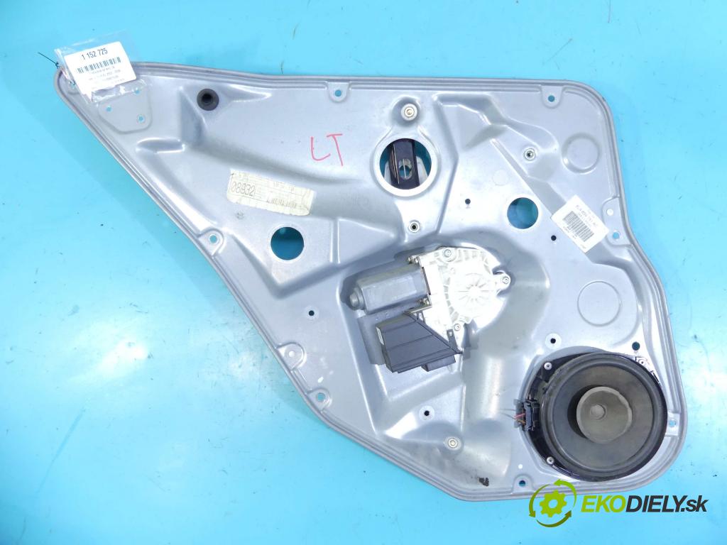 Seat Ibiza III 6L 2002-2008 1.4 16v 75 hp manual 55 kW 1390 cm3 5- mechanismus stahování zadní levý 6L4839751AC