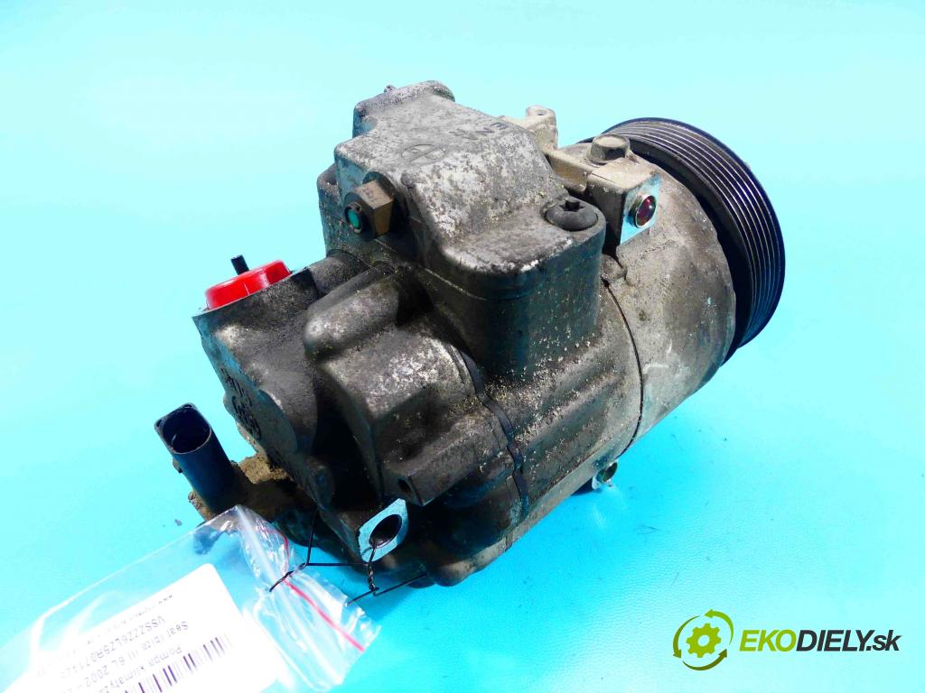 Seat Ibiza III 6L 2002-2008 1.4 16v 75 hp manual 55 kW 1390 cm3 5- čerpadlo klíma 6Q0820803H