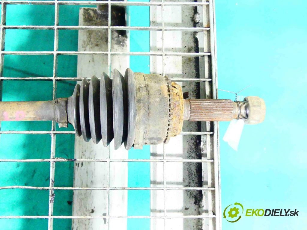 Mitsubishi Outlander I 2003-2006 2.0 16v 136 HP manual 100 kW 1997 cm3 5- poloos ľavé  (Poloosy)