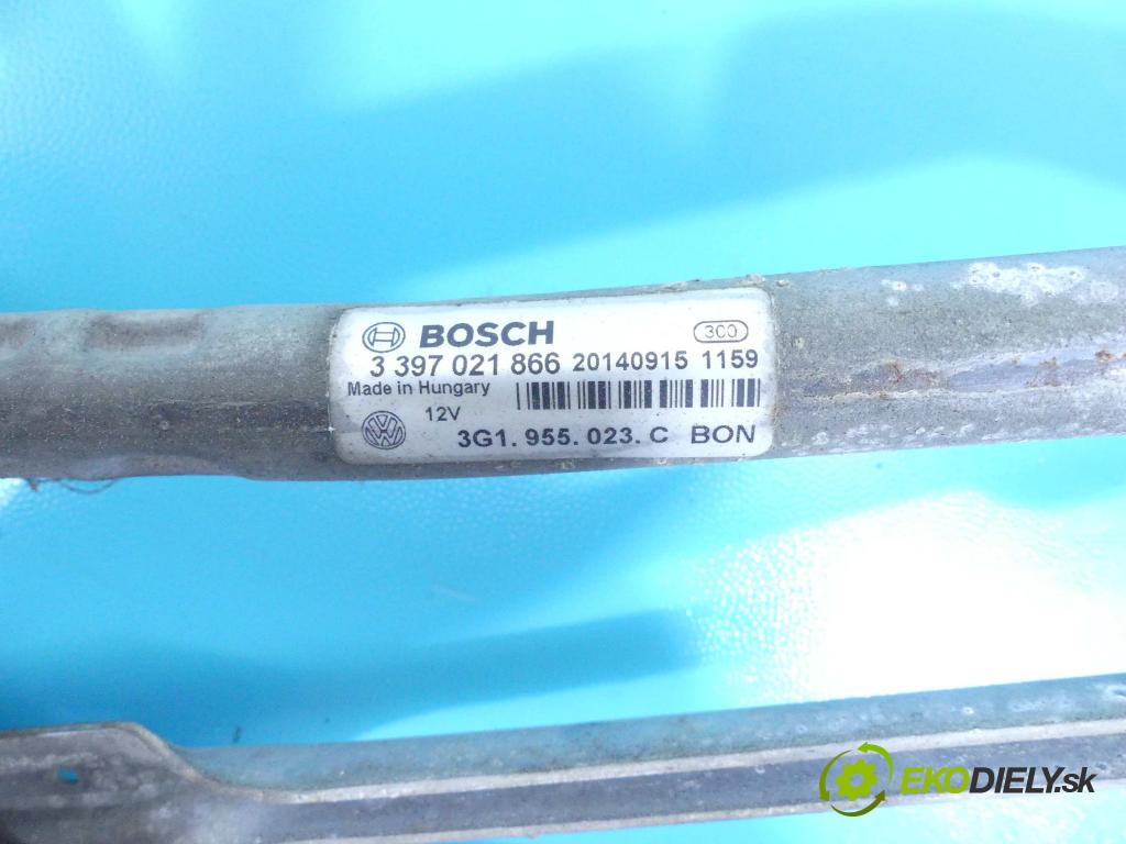 Vw Passat B8 2014 - 2.0 tdi 150 hp automatic 110 kW 1968 cm3 5- mechanismus stěračů 3397021866