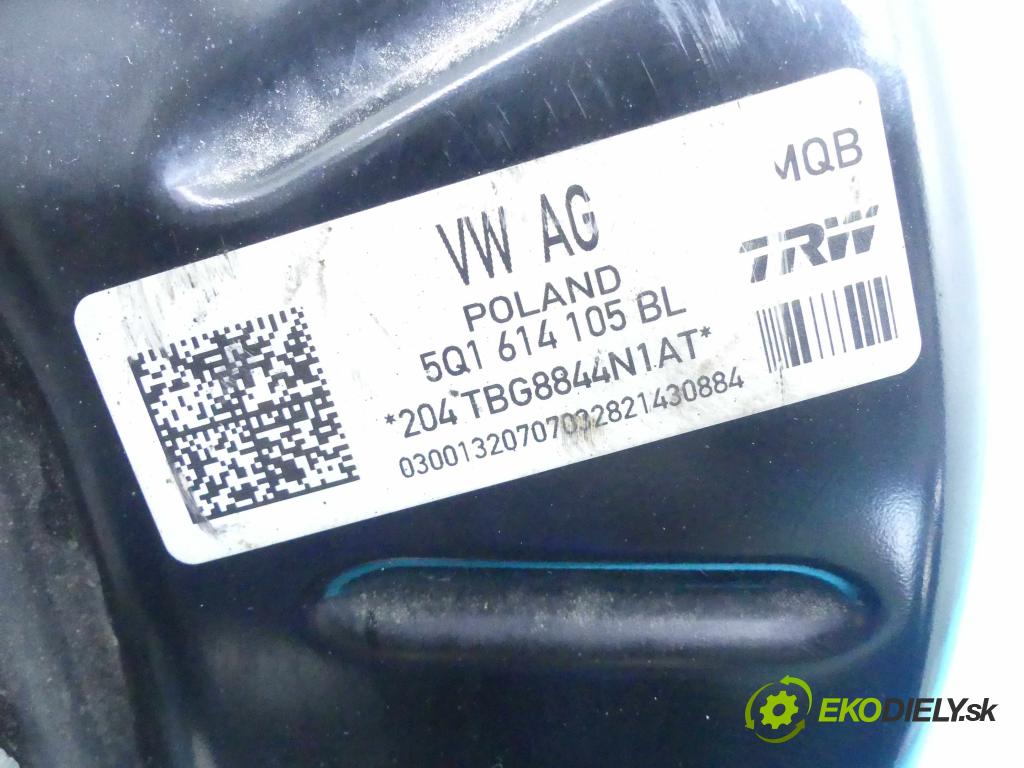 Vw Passat B8 2014 - 2.0 tdi 150 HP automatic 110 kW 1968 cm3 5- servo brzdové 5Q1614105BL