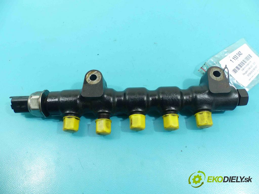 Peugeot 308 I 2007-2013 1.6 hdi 109 HP manual 80 kW 1560 cm3 5- lišta vstrekovacia 9654592680 (Vstrekovacie lišty)