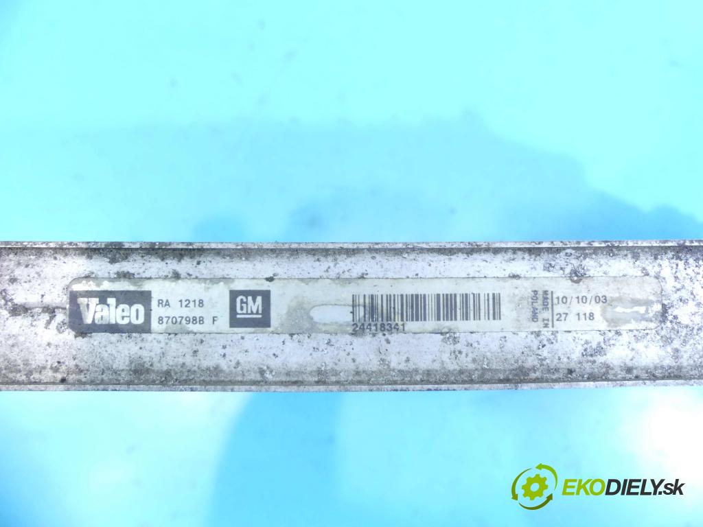 Saab 9-5 1.9 TiD 150 HP automatic 110 kW 1910 cm3 5- chladič 870798BF (Chladiče)