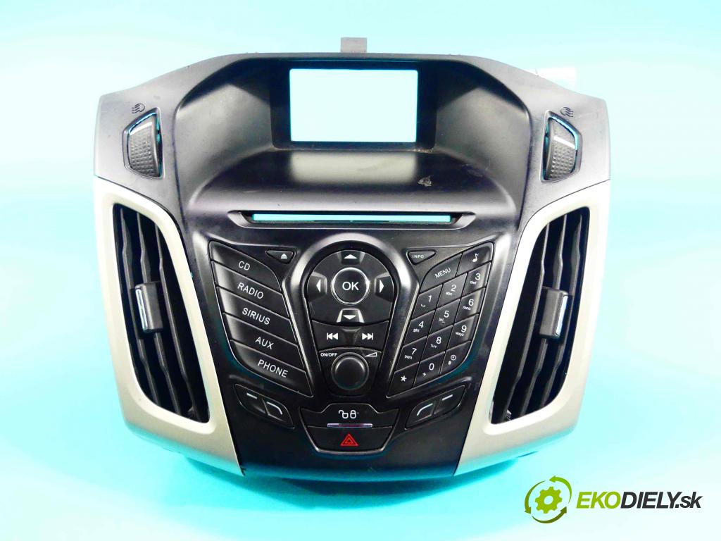 Ford Focus Mk3 2010-2018 2.0 16v 163 HP automatic 120 kW 1998 cm3 4- Radio továreň: CM51-18835-JAW