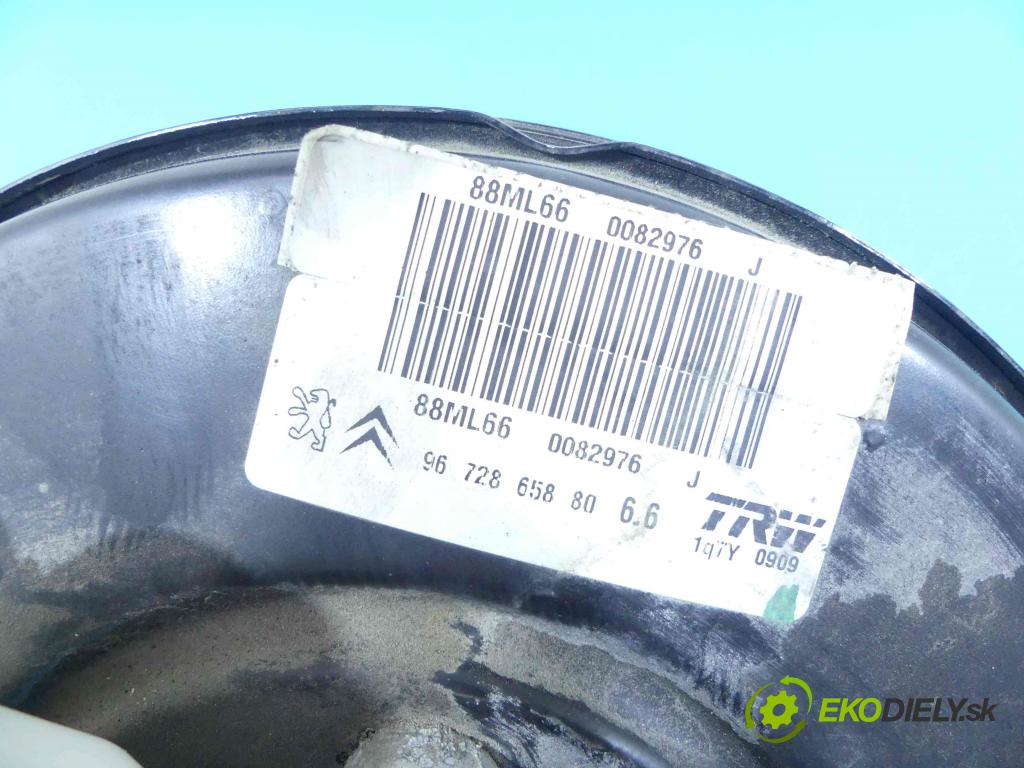 Peugeot 208 I 2012-2019 1.4 16v 95 HP manual 70 kW 1397 cm3 5- servo brzdové 9672865880