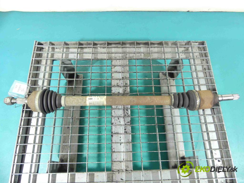 Peugeot 208 I 2012-2019 1.4 16v 95 HP manual 70 kW 1397 cm3 5- poloos pravé 9801611280 (Poloosy)