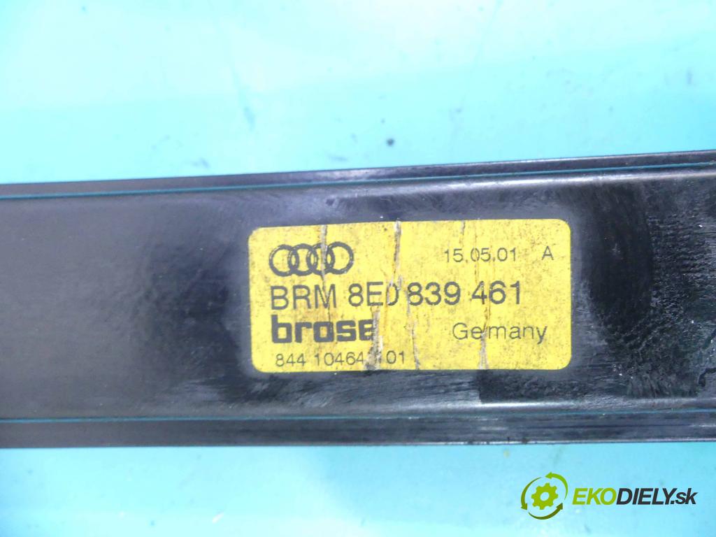 Audi A4 B6 2000-2004 2.5 V6 TDI 155 hp manual 114 kW 2496 cm3 4- mechanismus stahování zadní levý 8E0839461