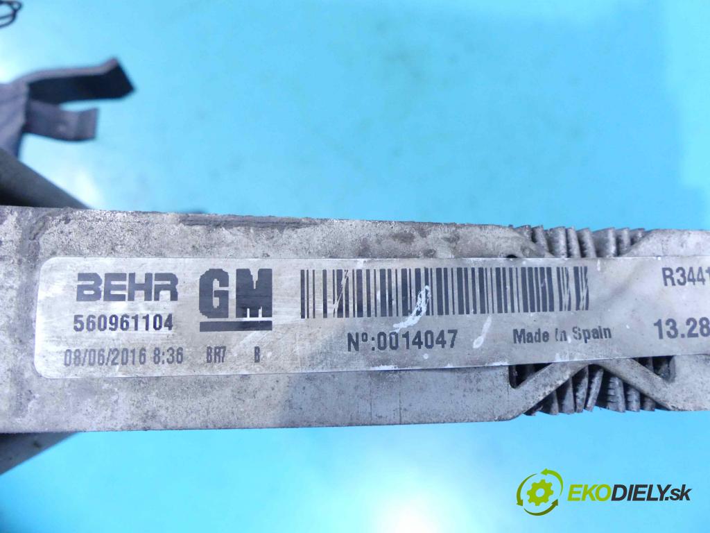 Opel Meriva B 2010-2017 1.4 T 120 HP manual 88 kW 1364 cm3 5- Ventilátor chladiča 560961104