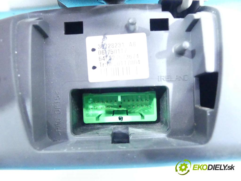 Volvo XC70 I 2000-2007 2.4 D5 185 hp automatic 136 kW 2400 cm3 5- zpětné zrcátko vnitřní 30728231AB (Světla vnitřní)