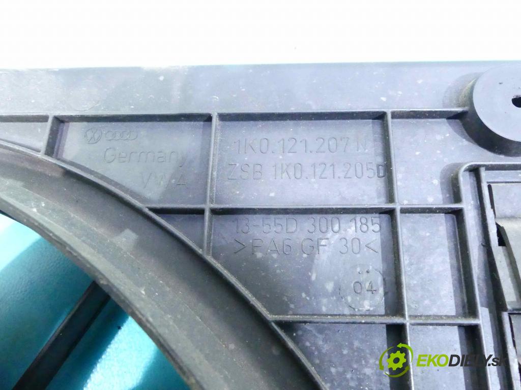Vw Touran I 2003-2015 2.0 tdi 140 HP automatic 103 kW 1968 cm3 5- Ventilátor chladiča 1K0121207N