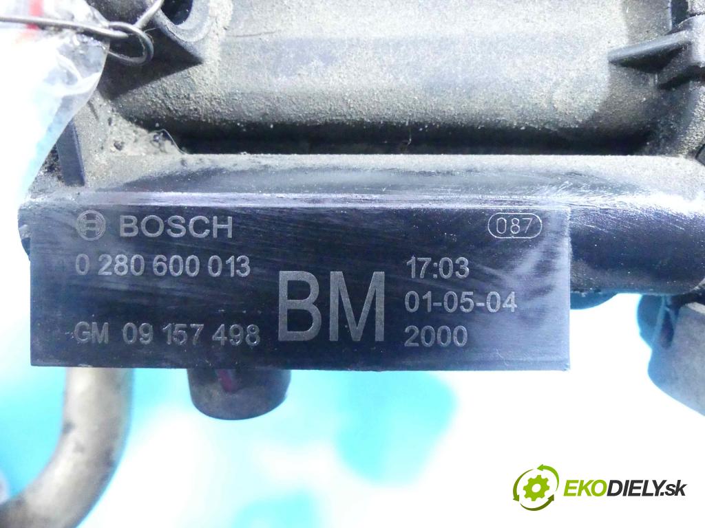 Opel Corsa C 2000-2006 1.0 12V 60 HP manual 44 kW 998 cm3 3- zvod nasávací 0280600013 (Sacie potrubia)