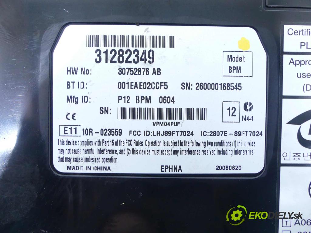 Volvo S40 II 2004-2012 2.0d 136 HP manual 100 kW 1997 cm3 4- modul riadiaca jednotka 31282349 (Ostatné)