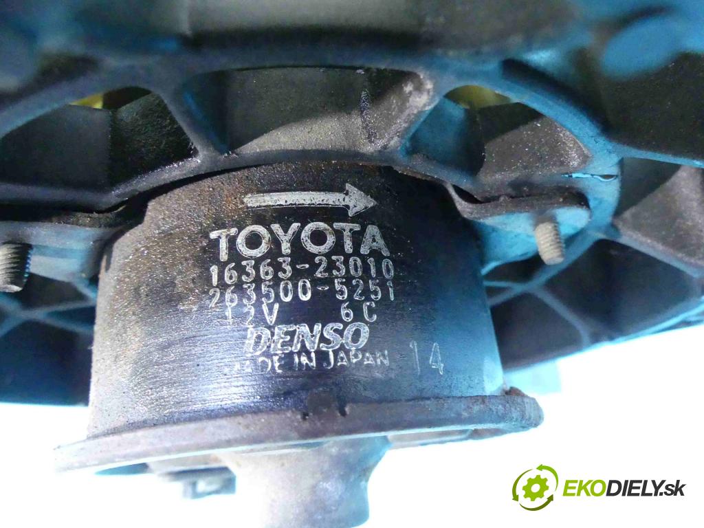 Toyota Rav4 II 2000-2005 2.0 vvti 150 HP manual 110 kW 1998 cm3 5- Ventilátor chladiča 16363-23010