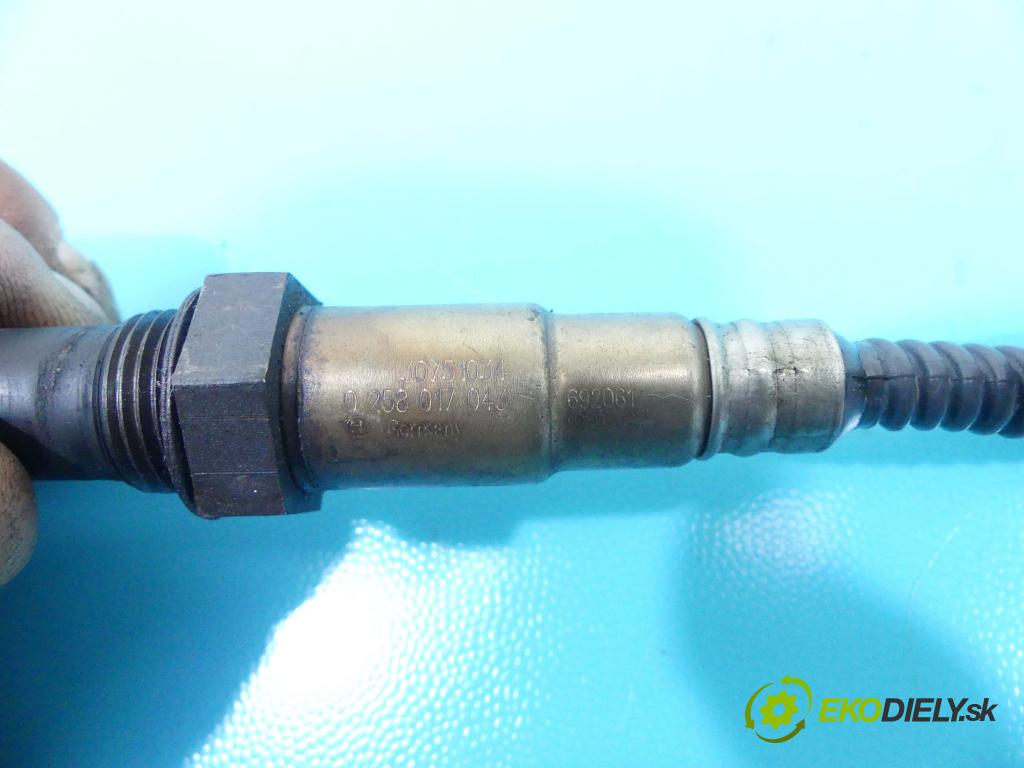 Volvo XC70 I 2000-2007 2.4 D5 185 HP automatic 136 kW 2400 cm3 5- Sonda lambda 0258017043 (Lambda sondy)